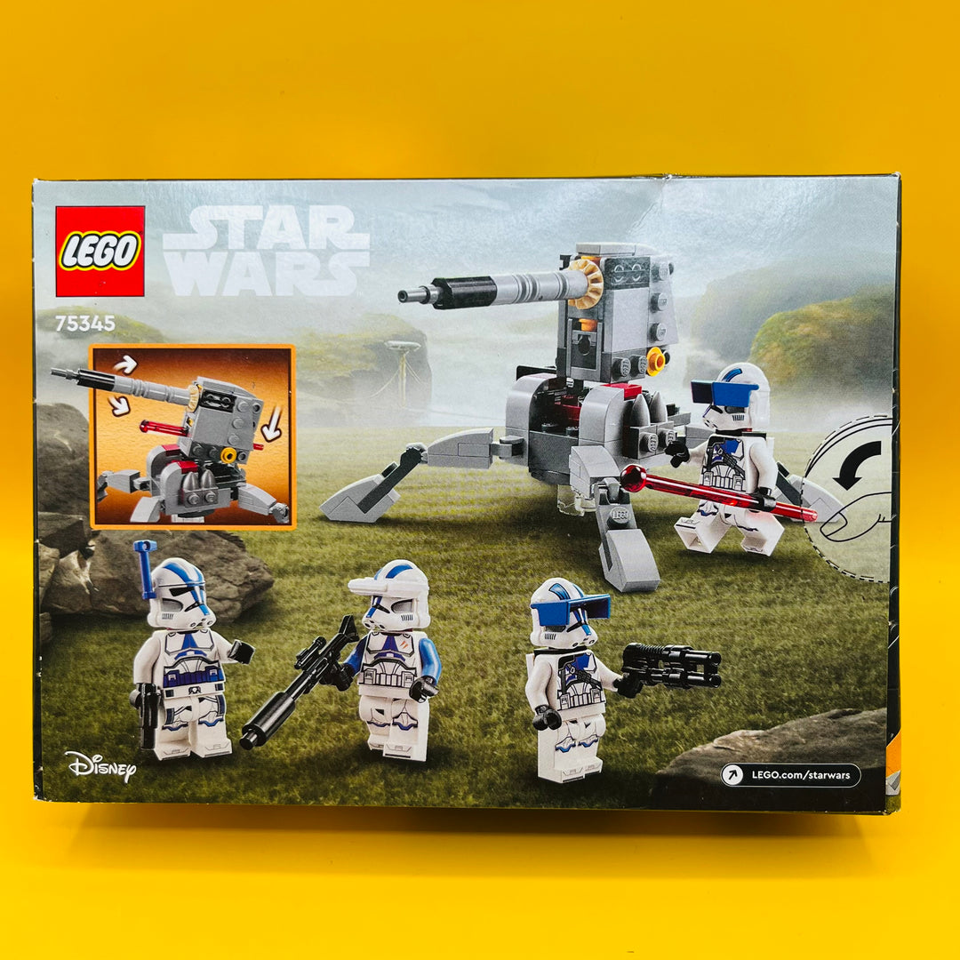 LEGO Star Wars: 501st Clone Trooper Battle Pack Set (75345) Sealed in box