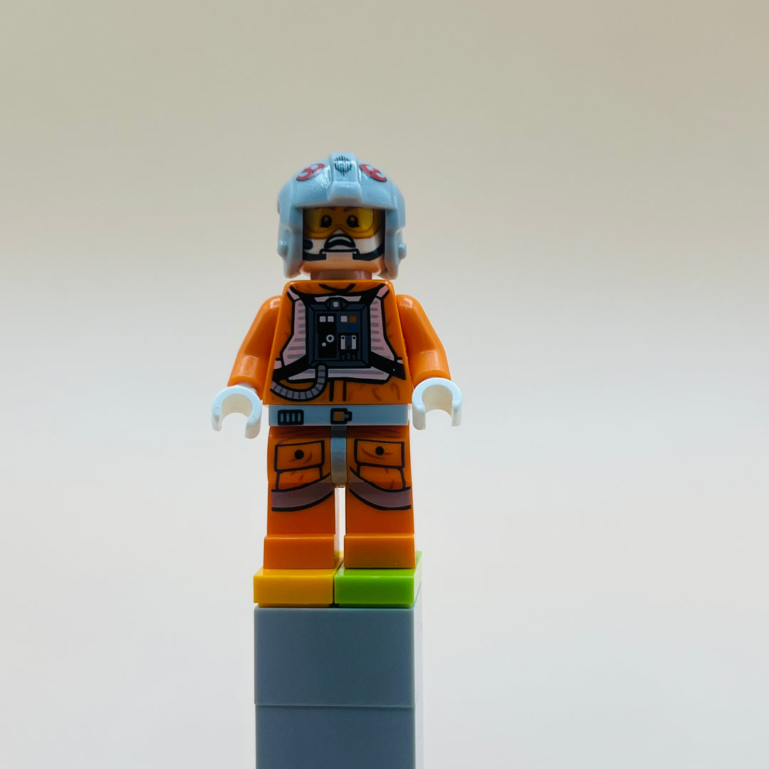 Snowspeeder - Pilot, Bluish Gray Helmet LEGO Star Wars Minifigure sw0607