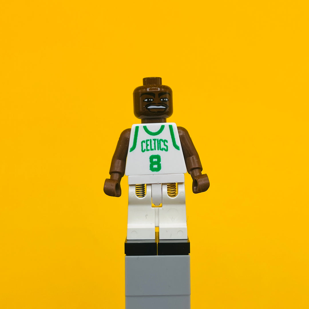 LEGO Sports Minifigure NBA Antoine Walker, BOston Caltics #8 (White Uniform) nba040