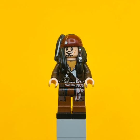 LEGO Pirates of the Caribbean Minifigure Captain Jack Sparrow with Jacket poc034