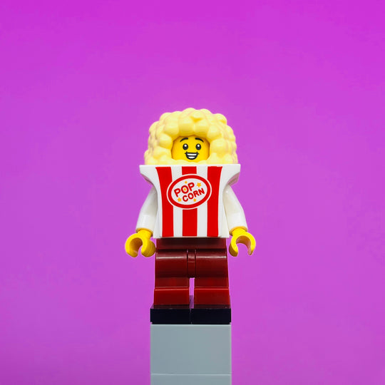 LEGO Minifigure Series Popcorn Costume, Series 23 (Minifigure Only without Stand and accessories) col404