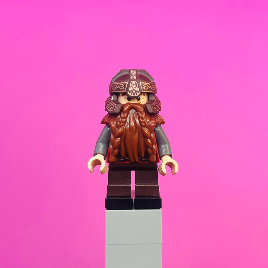 LEGO The Lord of the Rings Minifigure Gimli - Eyelids lor013