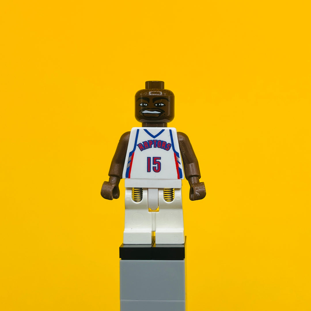 LEGO Sports Minifigure NBA Vince Carter, Toronto Raptors #15 (White Uniform) nba039