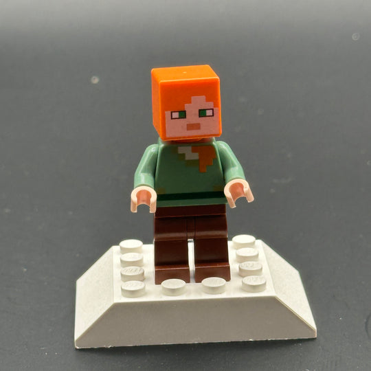 Alex Minifigure Alex - Reddish Brown Legs min017