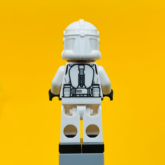 LEGO Star Wars Minifigure Clone Trooper, 501st Legion, 332nd Company (Phase 2) Helmet with Holes and Togruta Markings, Blue Jet Pack sw1276