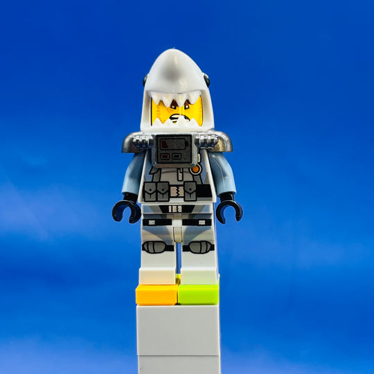 LEGO Juniors Minifigure Shark Army Great White - Scuba Suit  njo362