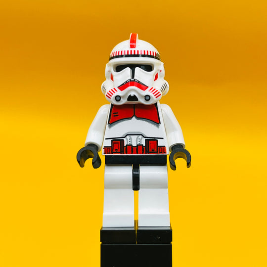 LEGO Star Wars Minifigure Clone Shock Trooper, Coruscant Guard - Black Head sw0091