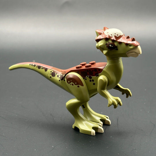 LEGO Minifigure Dinosaur Stygimoloch with Reddish Brown - Dark Brown Spots styg0