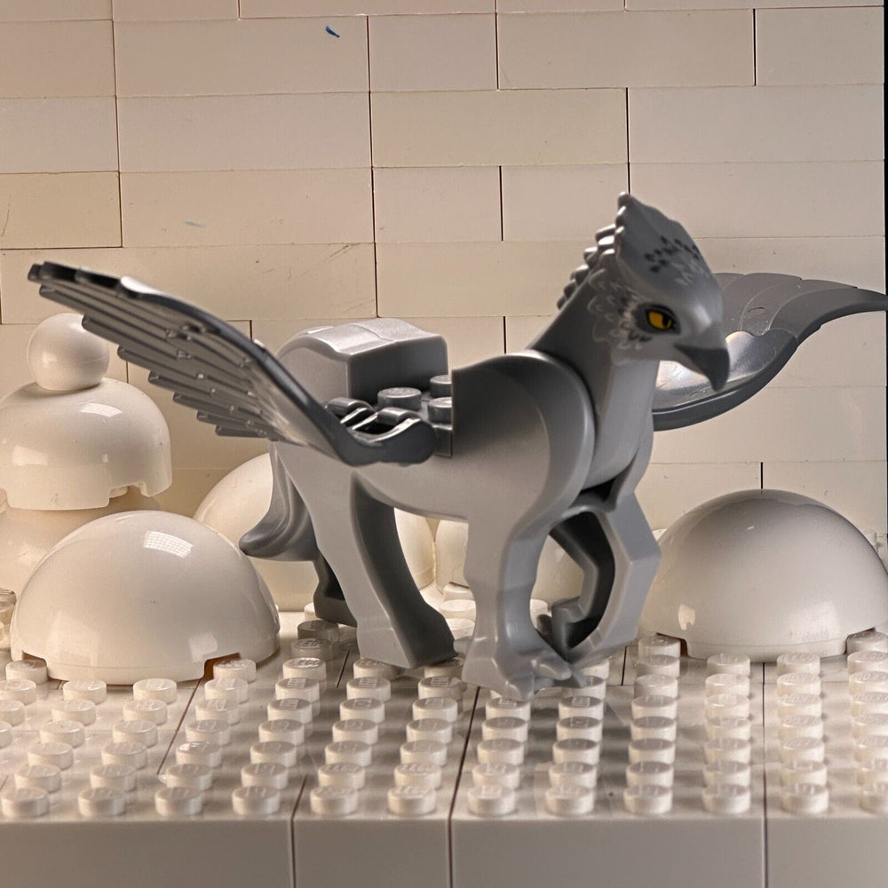 LEGO Minifigure Hippogriff - Gray with Gray Wings buckbeakc02