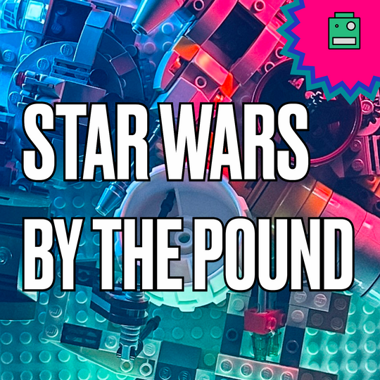 LEGO Star Wars By The Pound - Mixed Star Wars Pieces & Parts Free Shipping!