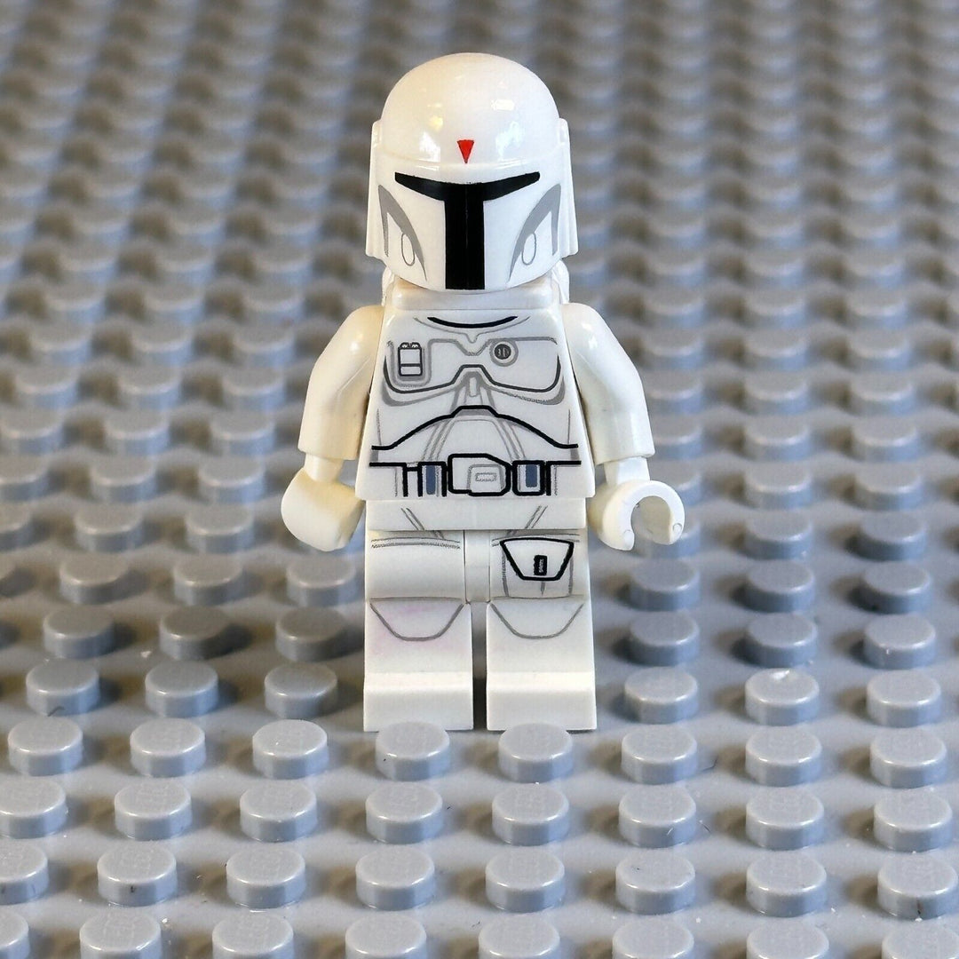 LEGO Star Wars Minifigure Boba Fett - White, Detailed Pattern sw0631