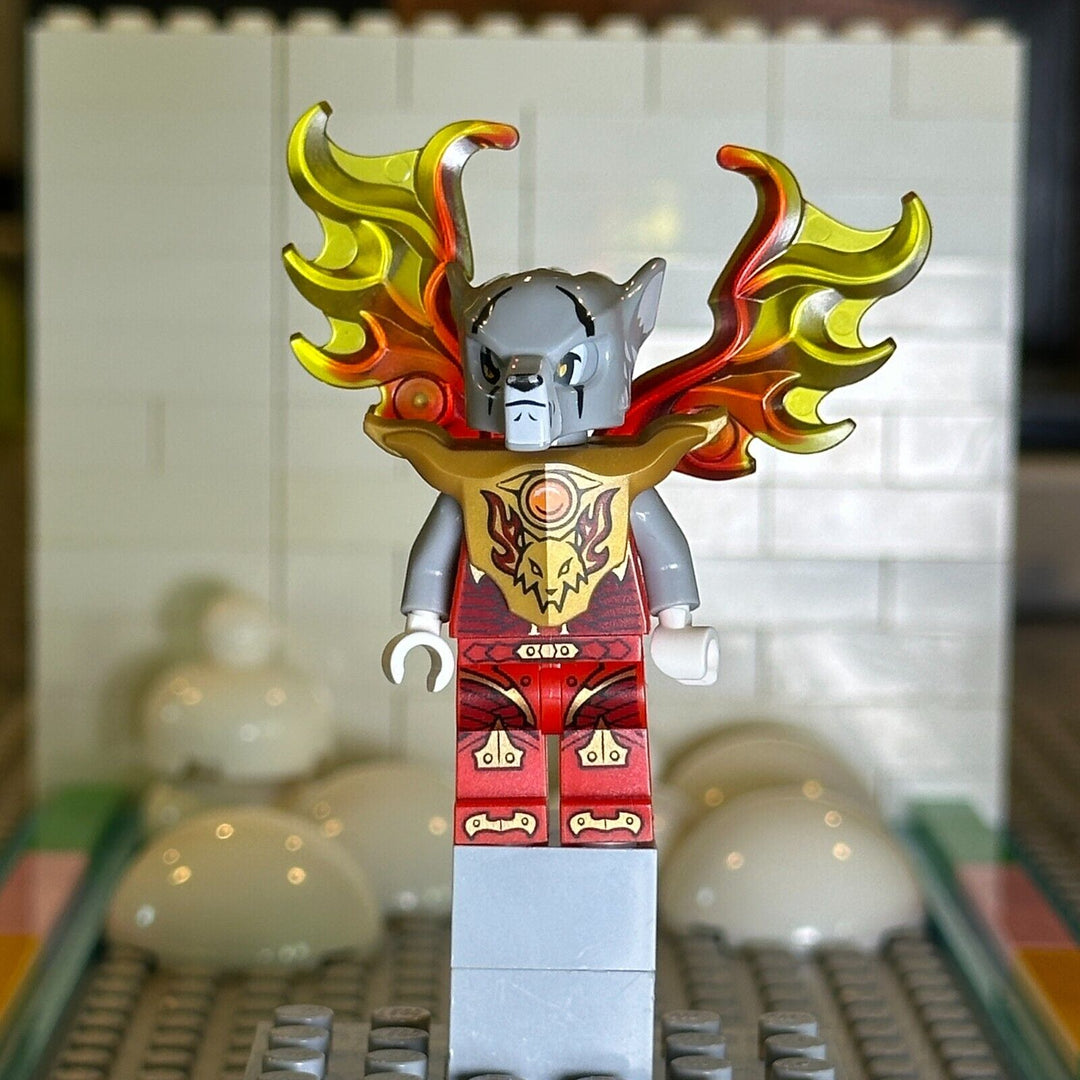 LEGO Legends of Chima Worriz - Armor Breastplate, Flame Wings loc129