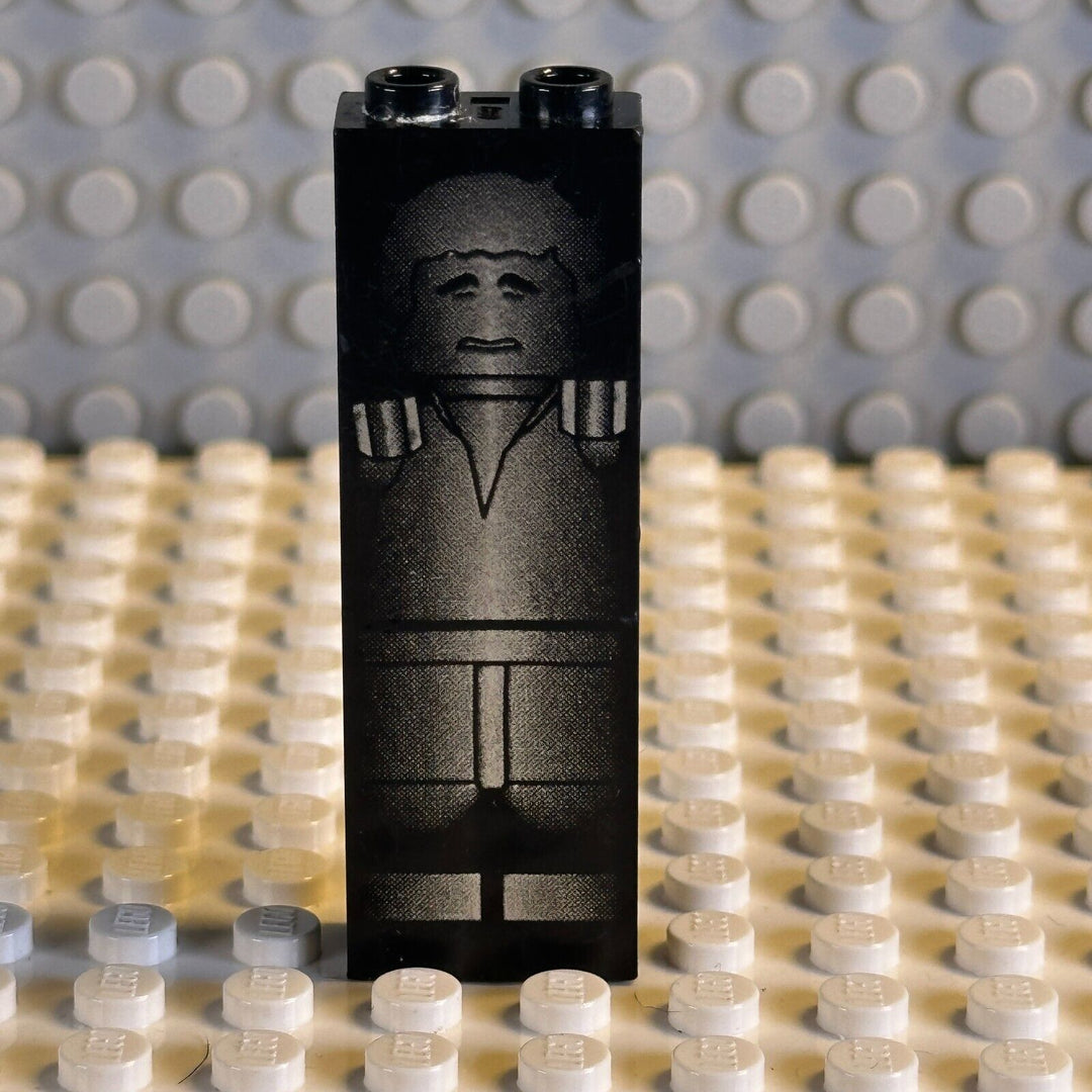 LEGO Minifigure Brick 1 x 2 x 5 with Han Solo in Carbonite Pattern 2454ps5