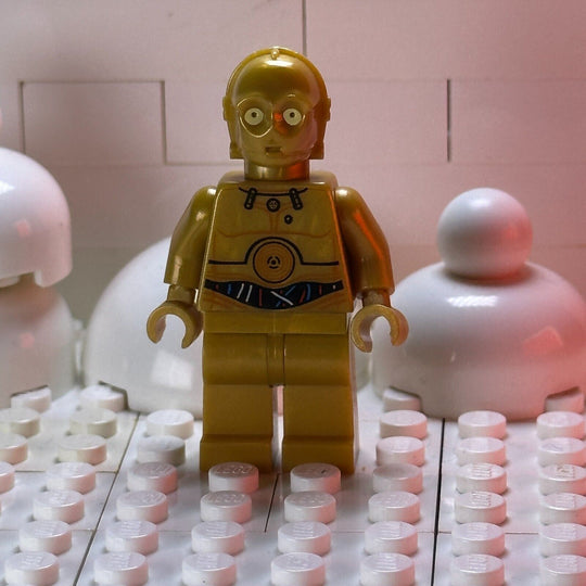 LEGO Star Wars Minifigure C-3PO - Colorful Wires Pattern sw0365