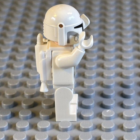 LEGO Star Wars Minifigure Boba Fett - White, Detailed Pattern sw0631