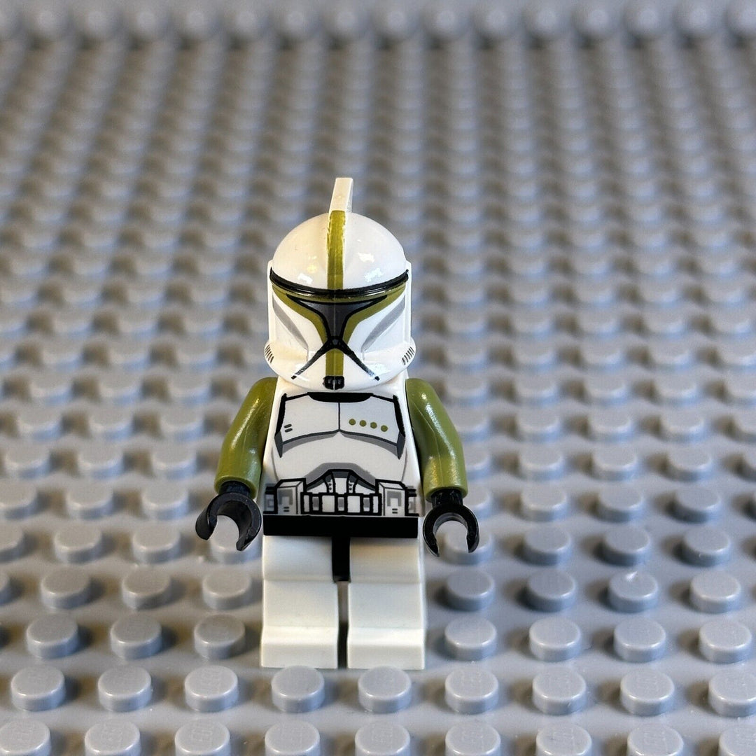 LEGO Star Wars Minifigure Clone Trooper Sergeant (Phase 1) - Scowl Green sw0438