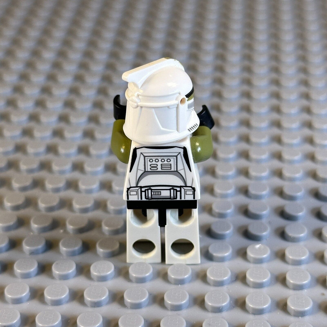 LEGO Star Wars Minifigure Clone Trooper Sergeant (Phase 1) - Scowl Green sw0438