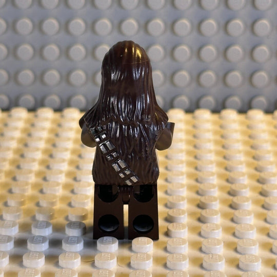 LEGO Minifigure Chewbacca - Medium Nougat Face Fur, Dark Tan Lego Fur sw1253