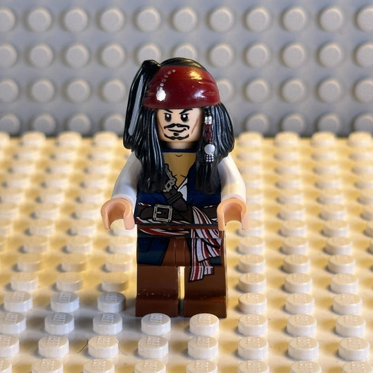 LEGO Pirates of the Caribbean Minifigure Captain Jack Sparrow poc001