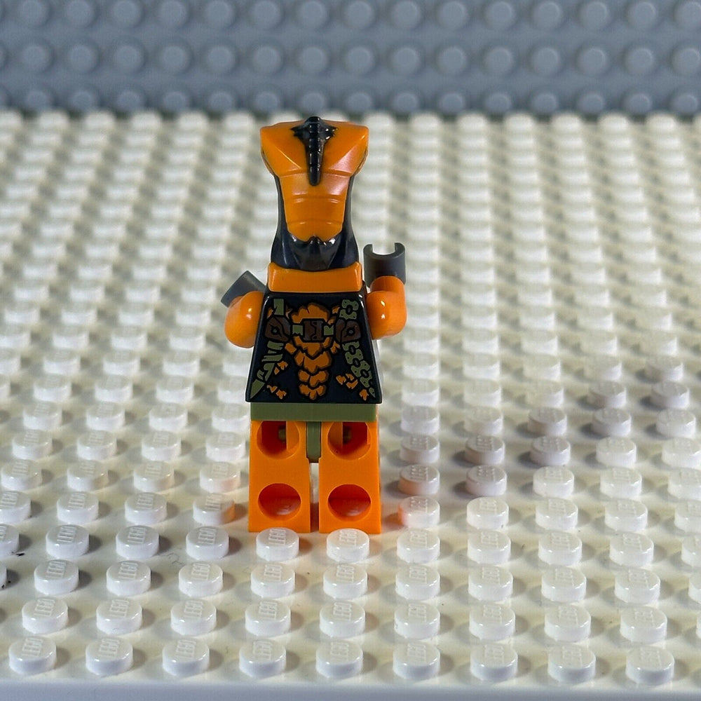 LEGO Ninjago Minifigure Boa Destructor - harness torso, Orange head njo752