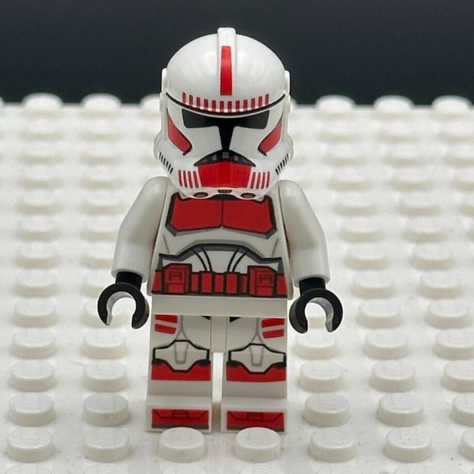 Lego Star Wars Clone Shock Trooper Coruscant Guard Phase 2 Nougat Head sw1305