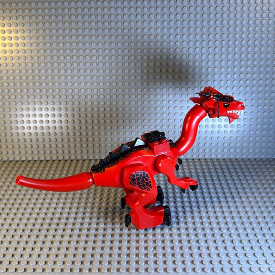 LEGO Castle Minifigure Red Dragon Big Fig, No Wings, Missing tail piece, 70403