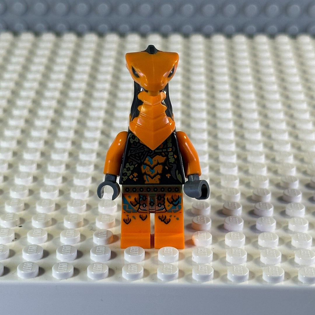 LEGO Ninjago Minifigure Boa Destructor - harness torso, Orange head njo752