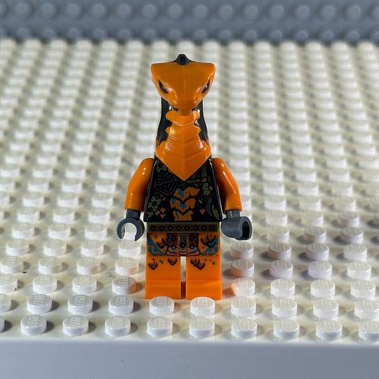 LEGO Ninjago Minifigure Boa Destructor - harness torso, Orange head njo752