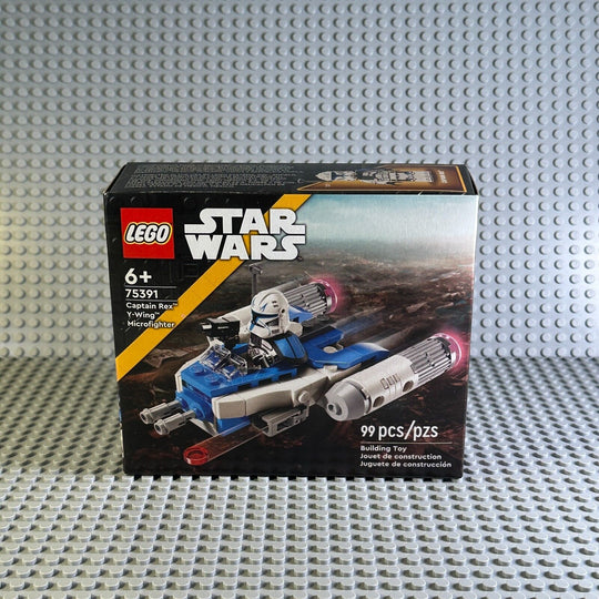 LEGO Star Wars: Captain Rex Y-Wing Microfighter (75391) - Brand New & Sealed