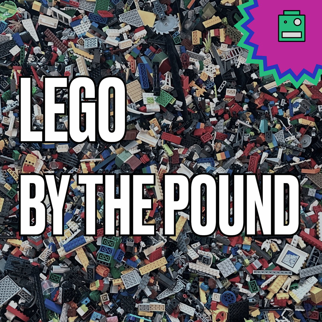 LEGO By The Pound - Washed Mixed Lego Pieces & Parts Free Shipping!