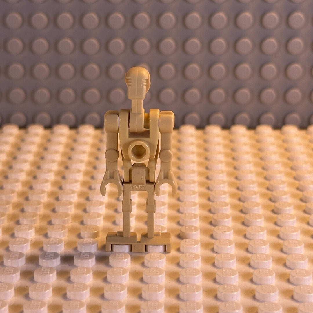 LEGO Star Wars Minifigure Battle Droid - Tan, Straight Arms sw0001d