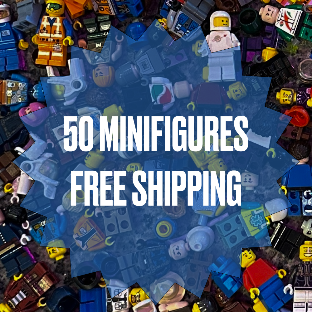 LEGO Bulk Minifigure Lot of 50 - Random Selection