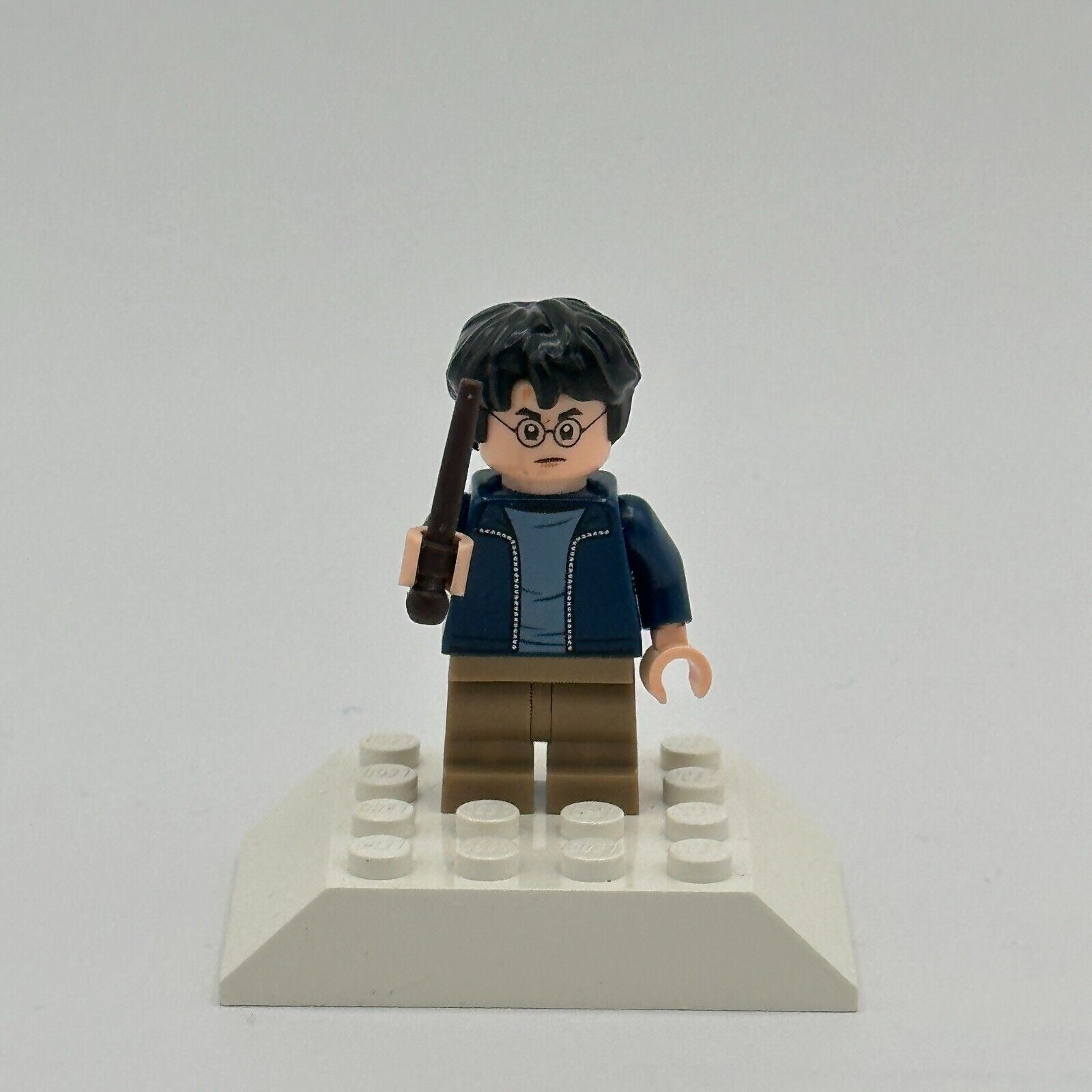 LEGO Harry Potter Minifigure Harry Potter - Dark Blue Open Jacket hp175