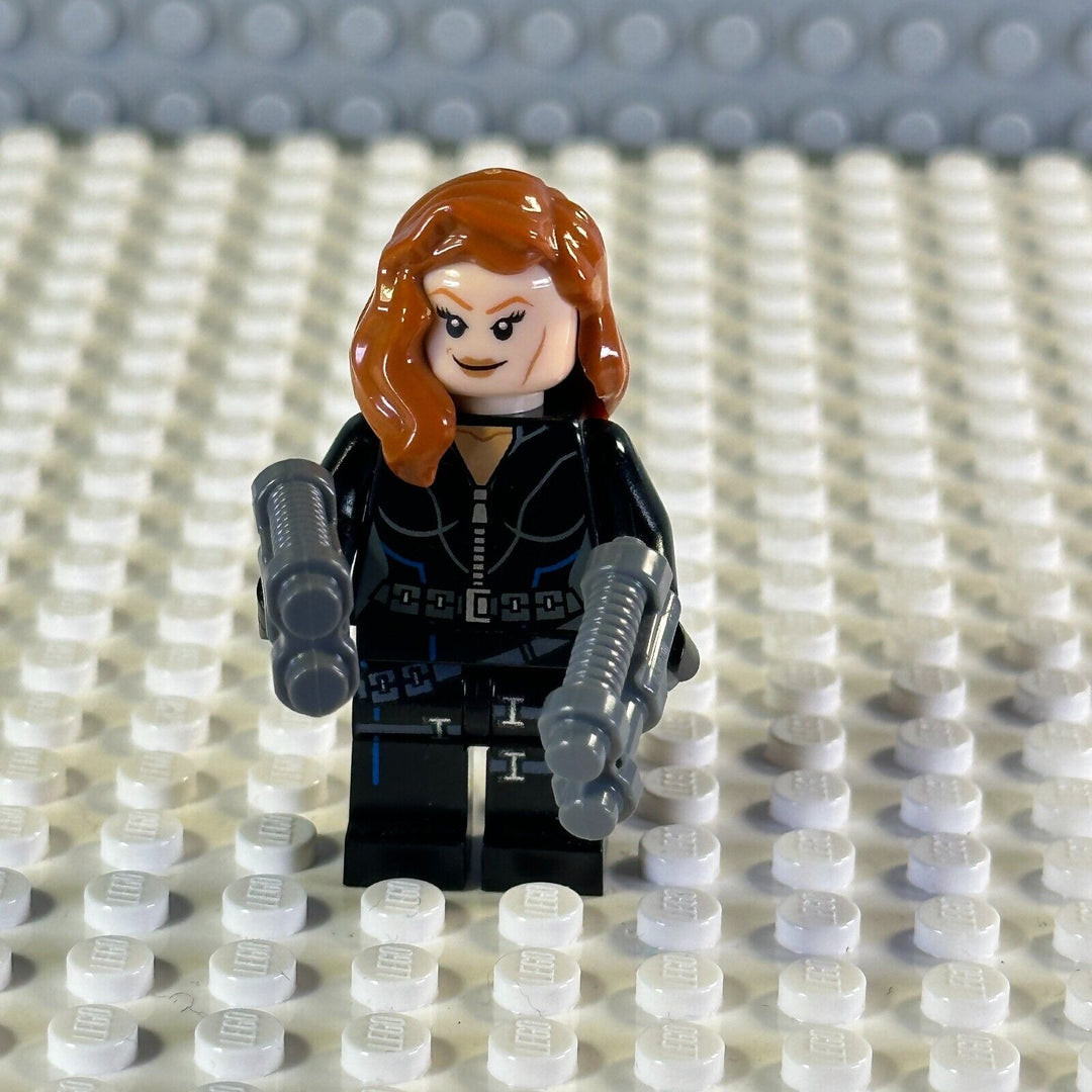 LEGO Marvel Super Heroes Minifigures Black Widow - Black Jumpsuit sh035