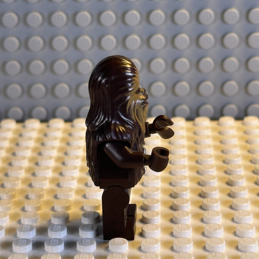 LEGO Minifigure Chewbacca - Medium Nougat Face Fur, Dark Tan Lego Fur sw1253