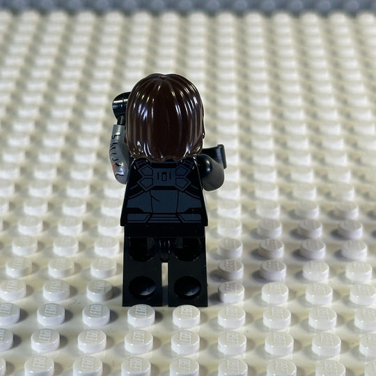 LEGO Marvel Super Heroes Minifigure Winter Soldier - Black Hands - Holster sh257