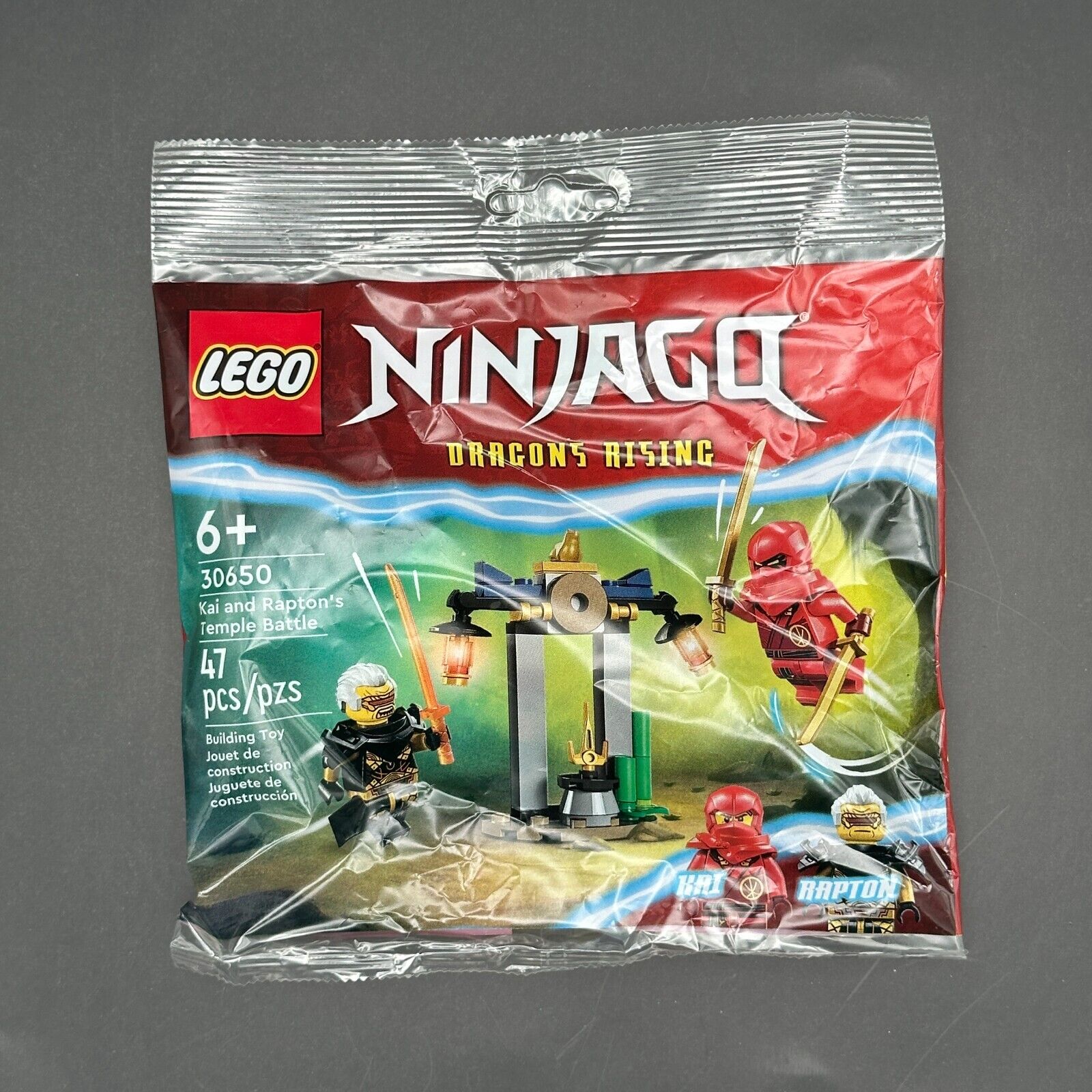 LEGO NINJAGO: Kai and Rapton's Temple Battle (30650) - Brand New & Sealed