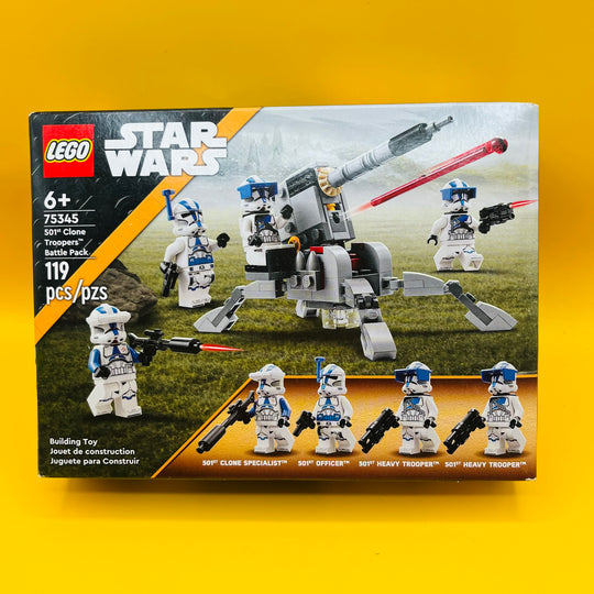 LEGO Star Wars: 501st Clone Trooper Battle Pack Set (75345) Sealed in box