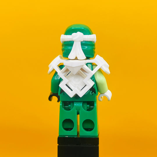 LEGO Ninjago Minifigure Lloyd - Digi Lloyd, White Shoulder Armor with Scabbard njo570