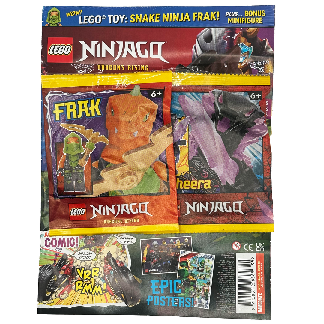 🐉 The Brickheads Box | LEGO Ninjago Magazine Subscription + More - Free Shipping