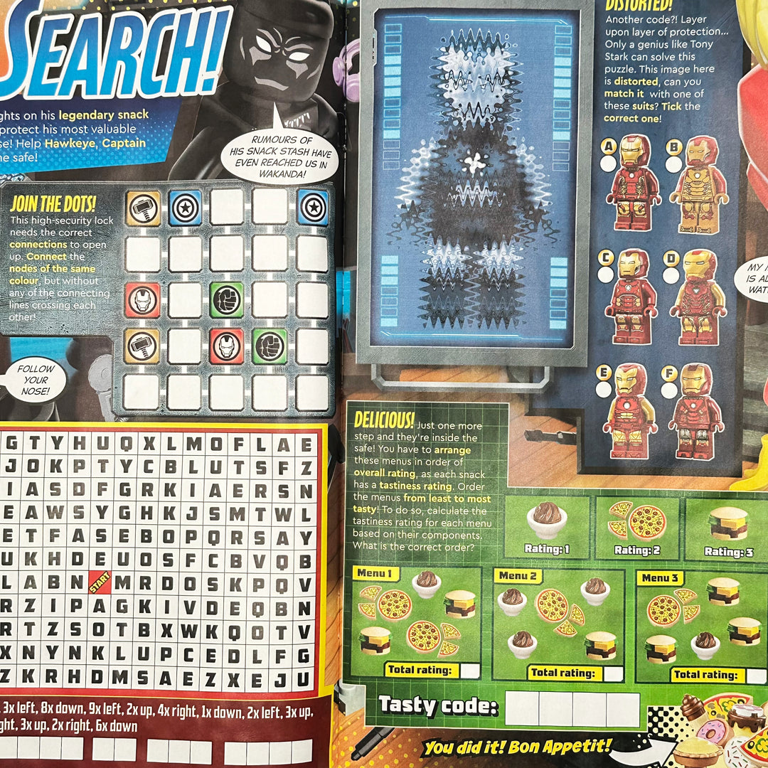 LEGO® Super Hero Legends Avengers Magazine Issue #31 (English)