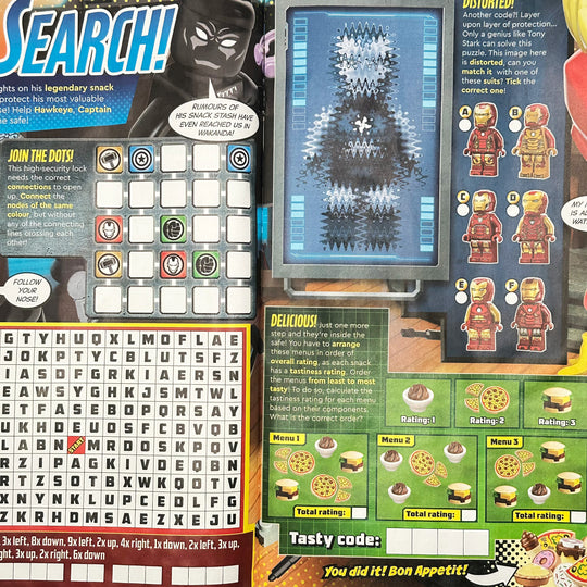 LEGO® Super Hero Legends Avengers Magazine Issue #31 (English)