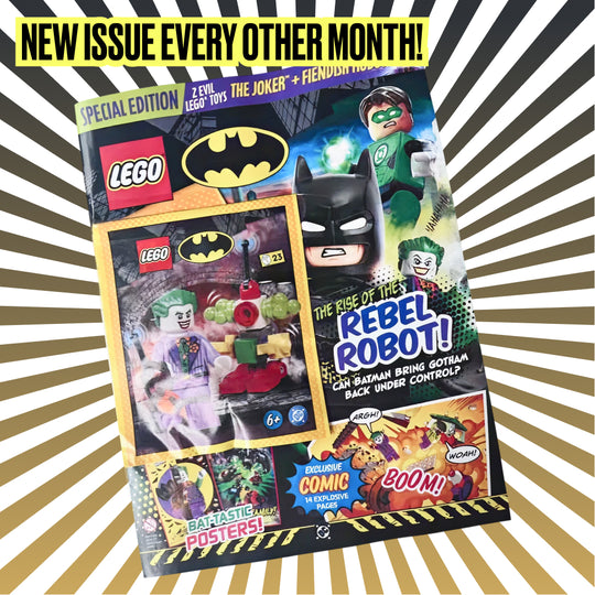 🦇 The Brickheads Box | LEGO® Batman Magazine Subscription/DC Build Box – Free Shipping