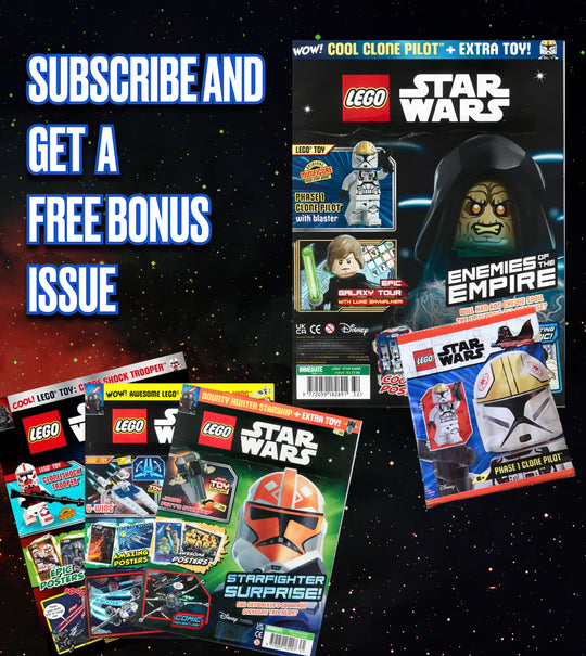 🚀 The Brickheads Box | LEGO® Star Wars Magazine Subscription + More – Free Shipping