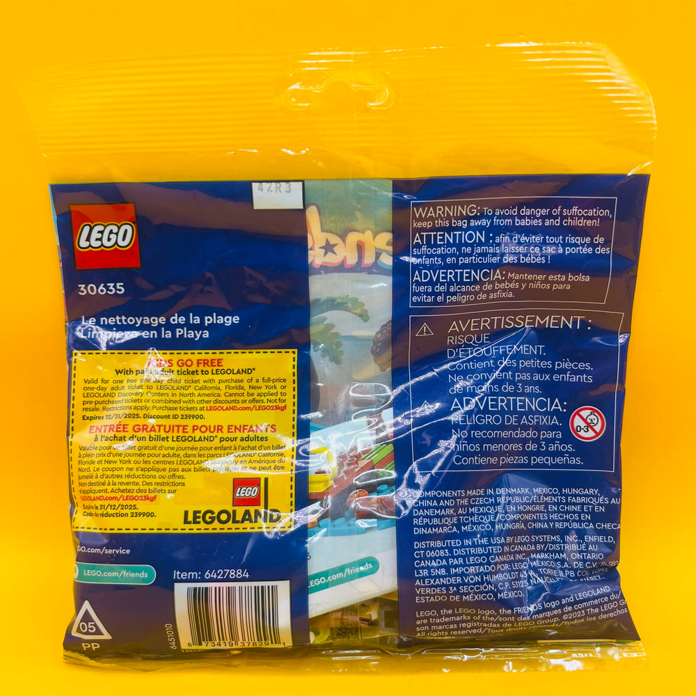 LEGO Friends: Beach Cleanup Polybag set (30635) sealed