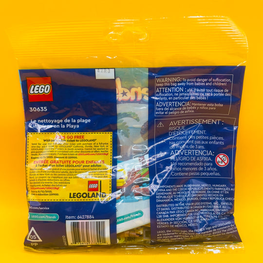 LEGO Friends: Beach Cleanup Polybag set (30635) sealed
