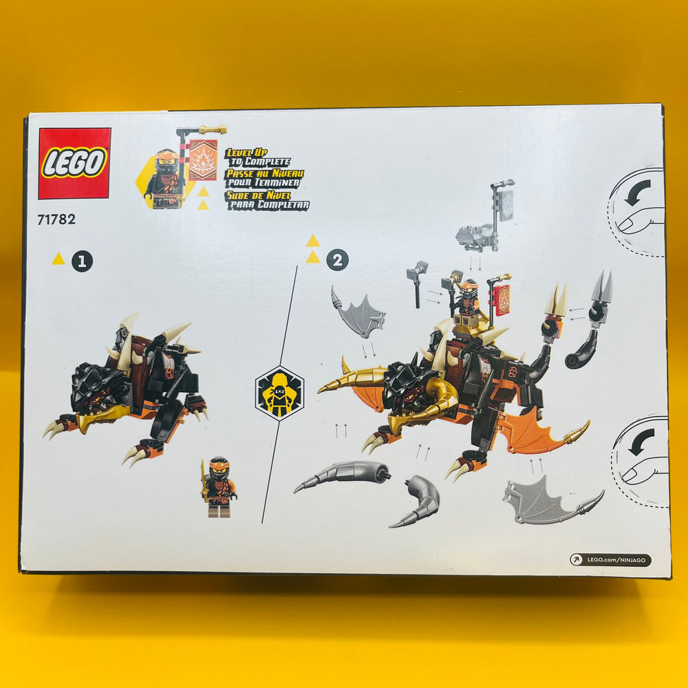 LEGO Ninjago: Cole’s Earth Dragon EVO Set (71782) Sealed in box