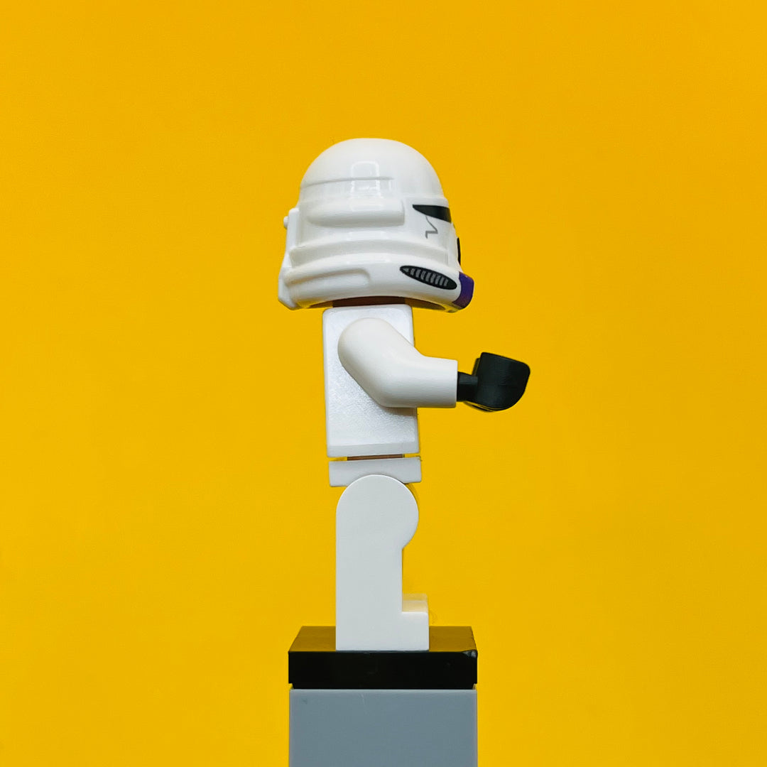 LEGO Star Wars Minifigure Clone Trooper Commander 187th Legion (Phase 2) Nougat Head - Sw1206