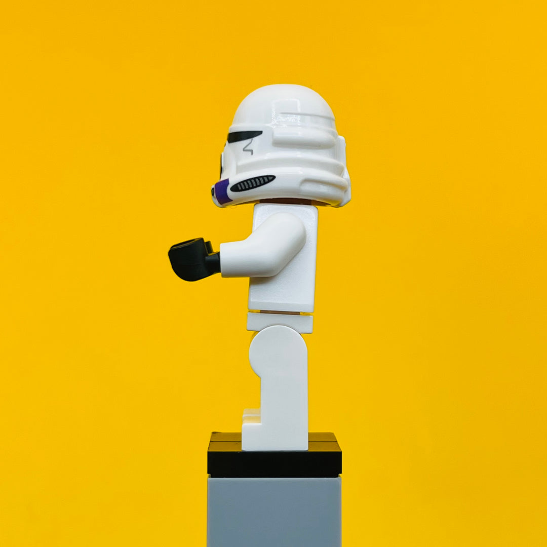 LEGO Star Wars Minifigure Clone Trooper Commander 187th Legion (Phase 2) Nougat Head - Sw1206
