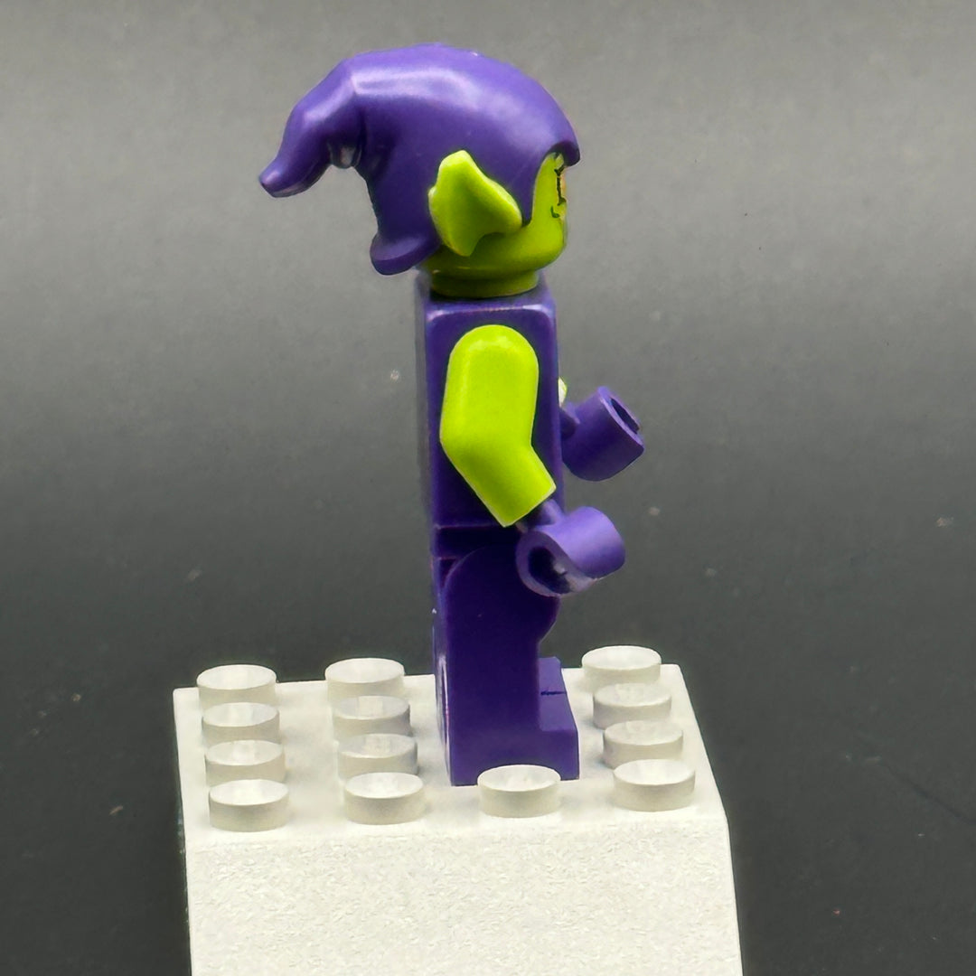 Lego Green Goblin Minifigure Green Goblin - Lime Skin, Dark Purple Outfiy sh0545